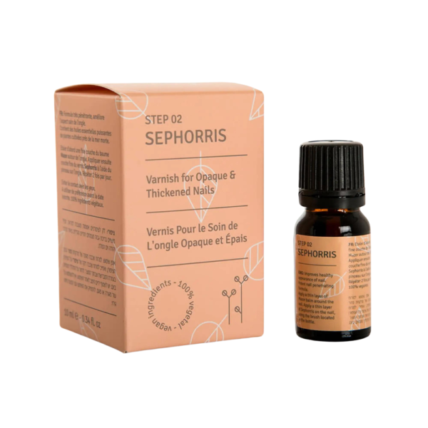 SEPHORRIS ציפורי – לק לציפורניים אטומות ומעובות למראה